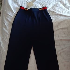 St. John Collection by Marie. Gray navy pants